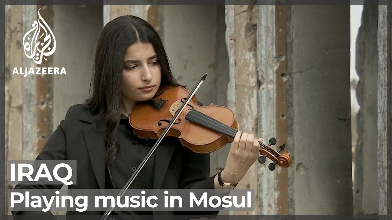 Music plays again in Mosul: Performers give new life to city ruins