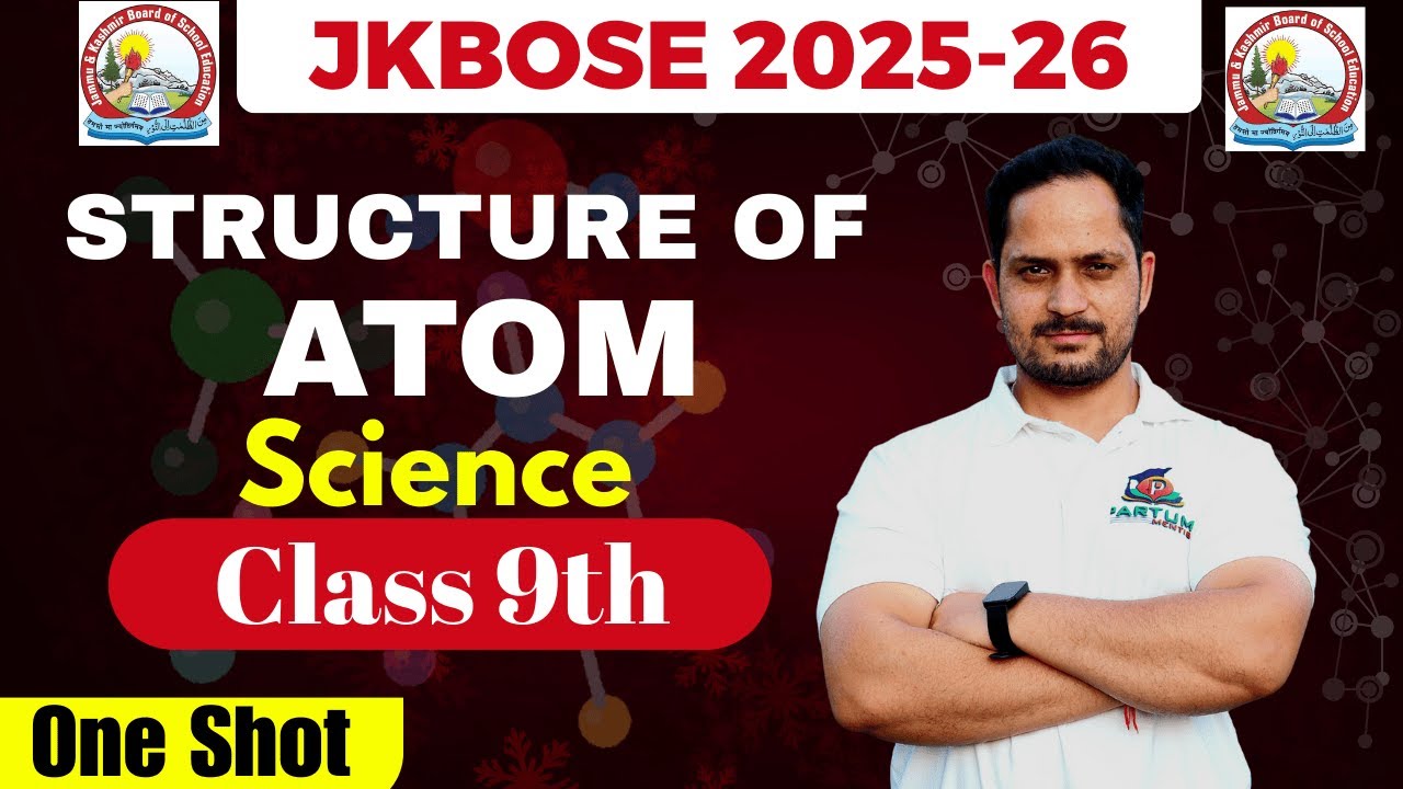 Structure of Atom One Shot ⚛️ | Class 9 Science | Full Chapter in 1 Video | NCERT