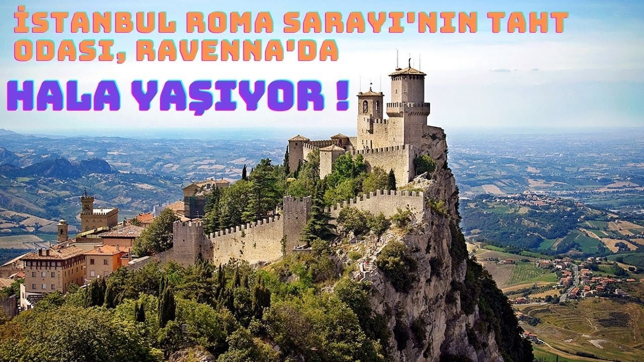 İSTANBUL ROMA SARAYI'NIN TAHT ODASI RAVENNADA HALA YAŞIYOR !