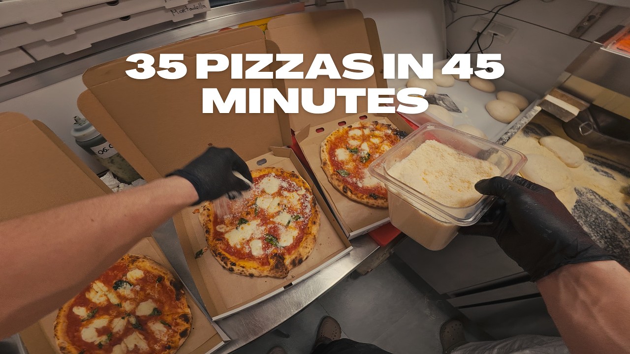 Neapolitan pizza making | POV