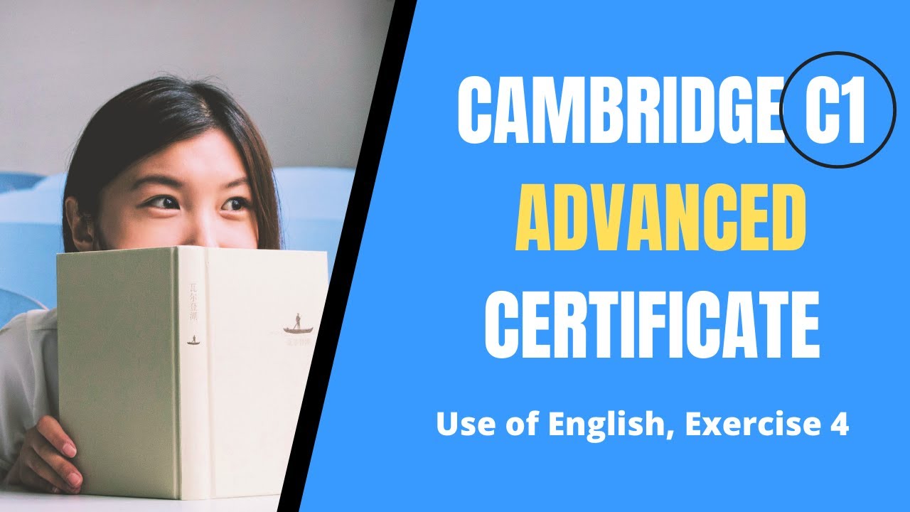 🎓 Cambridge Advanced C1 English Exam Lesson. Use of English, Exercise 4 (Key Word Transformation).