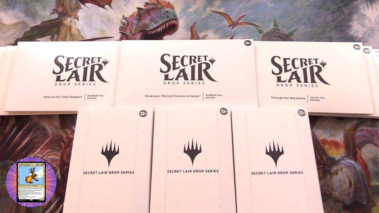 MTG Secret Lair: Secretversary 2023 Foil Bundle Unboxed