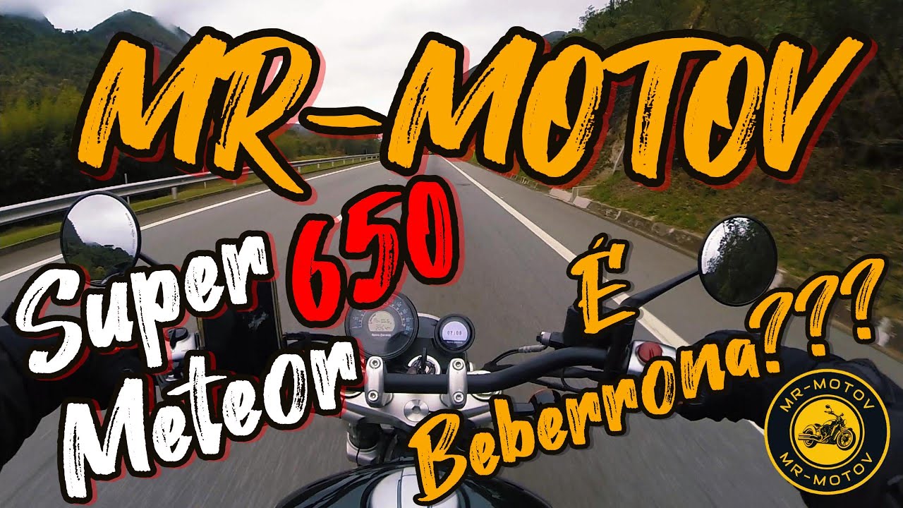 Royal Enfield Super Meteor 650 Com Filtro e Escape Esportivo É Beberrona?
