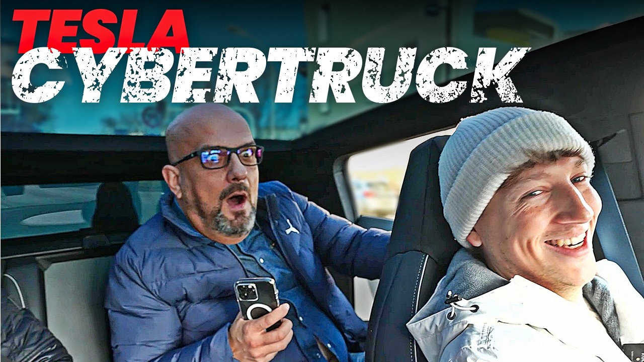 TESLA CYBERTRUCK W POLSCE! Reakcje na przyspieszenie TEST