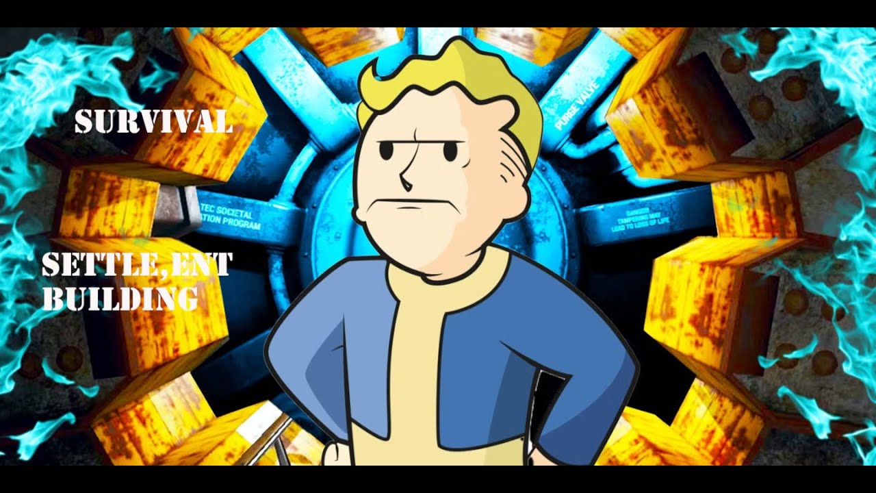 F4 SURVIVAL 98% NO MODS #settlement #fallout4