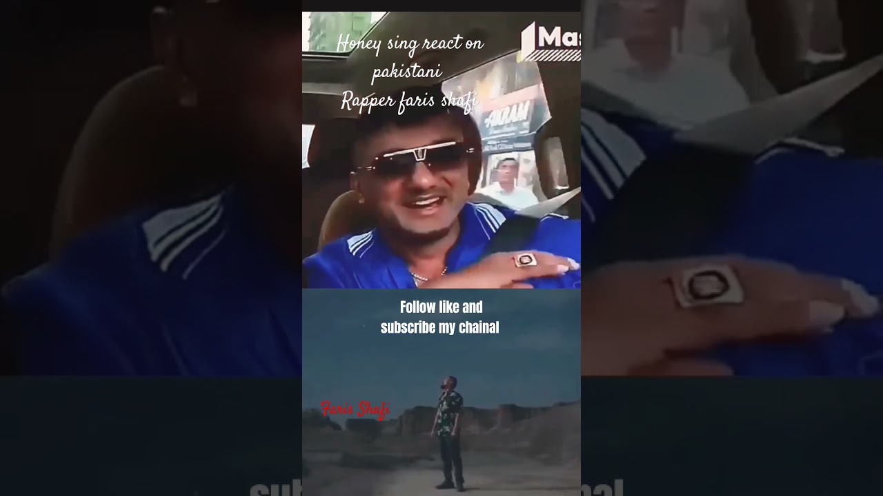 Honey sing react on Pakistani rapper videos something new farsi shafi introduction new song Ehsaas e