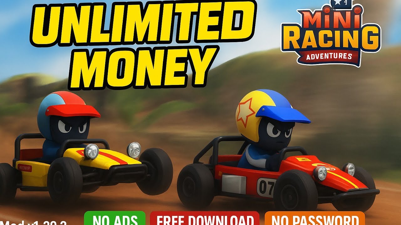 🔥 Mini Racing Adventures v1.29.2 MOD – Unlimited Money, High Graphic | Free Download No Password