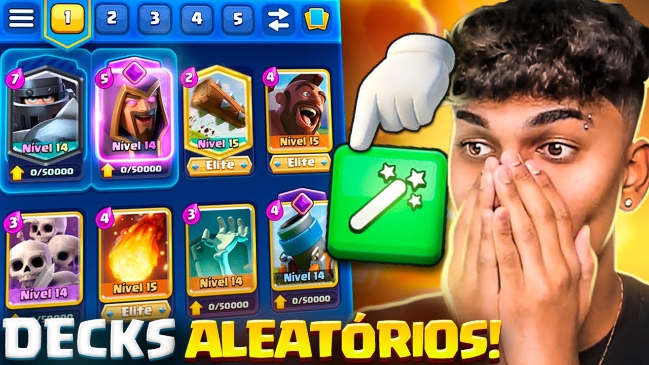 O CLASH ROYALE DEVIA SER JOGADO ASSIM…
