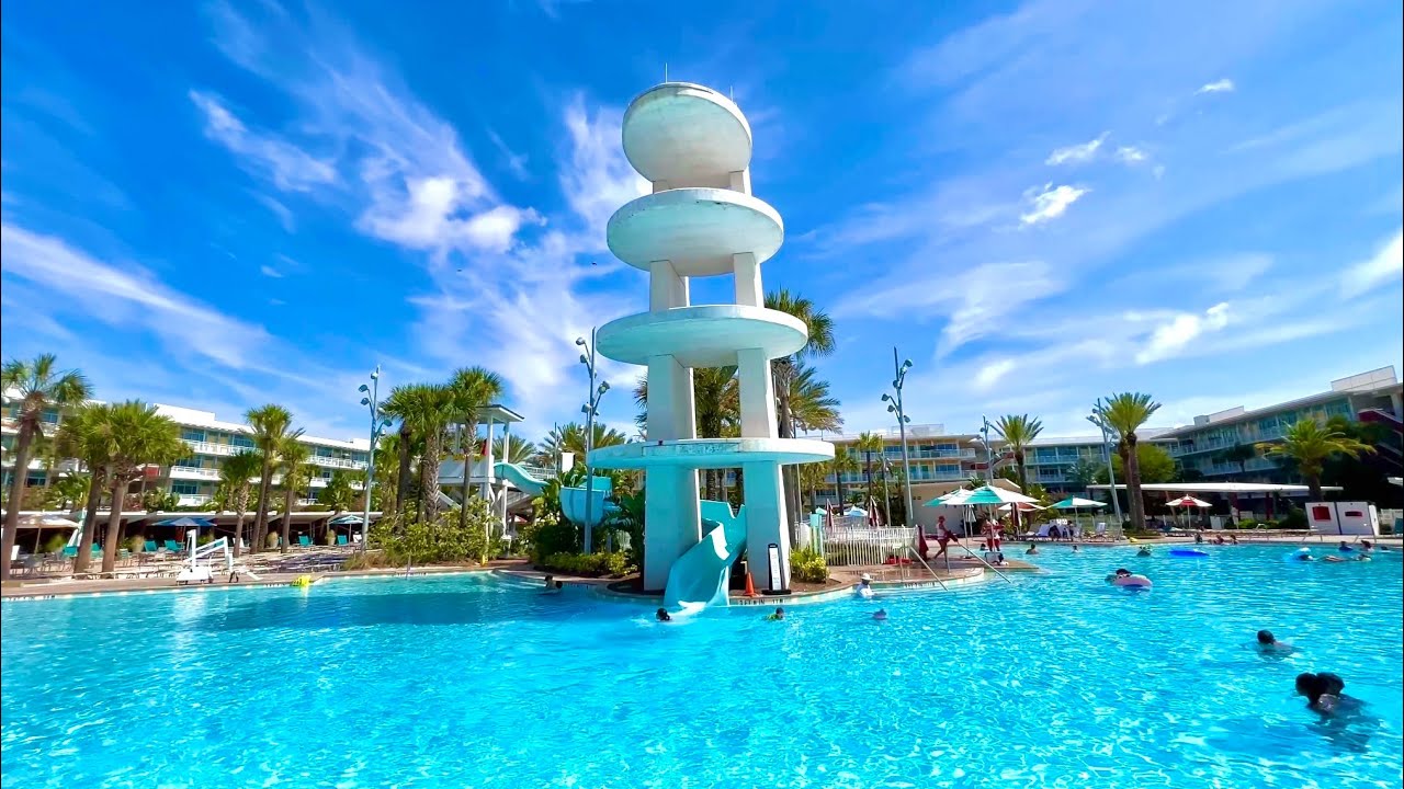 Universal's Cabana Bay Beach Resort Orlando Pool Tour