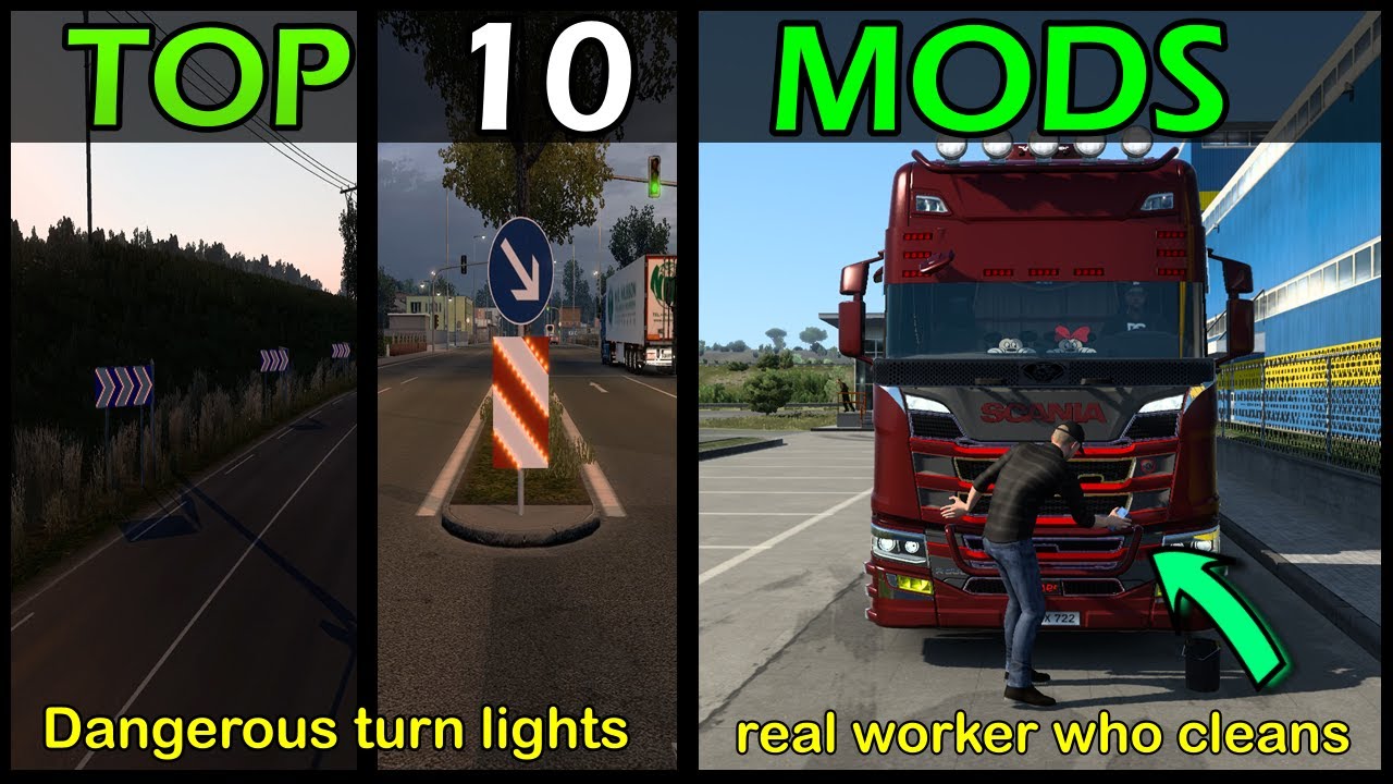TOP 10 ETS2 MODS 2023 | Euro Truck Simulator 2 Best Mods