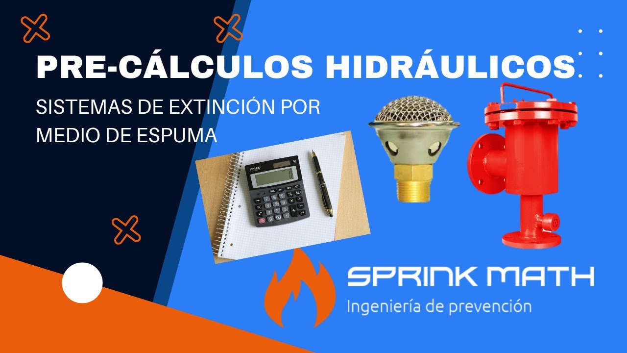 PRE - CALCULO HIDRÁULICO SISTEMA ESPUMA (RESUMIDO) 📝✏