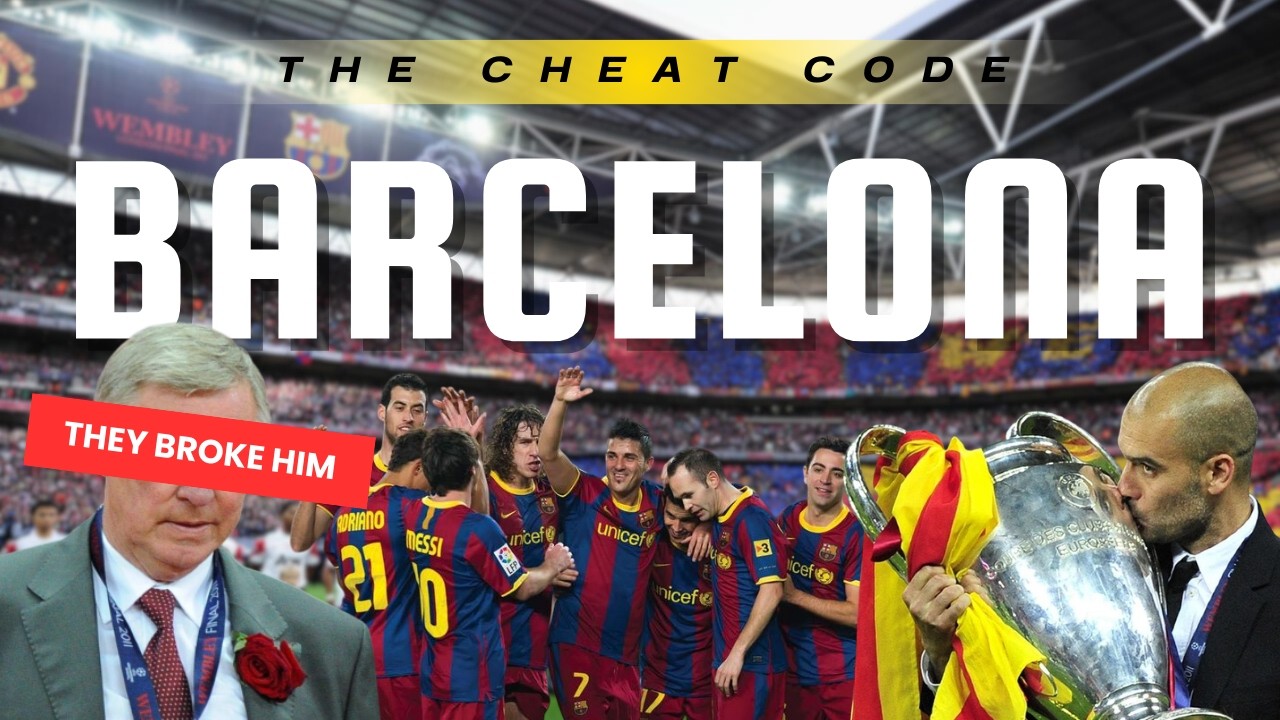 HOW BARCELONA COMPLETELY BROKE SIR ALEX FERGUSON 😳