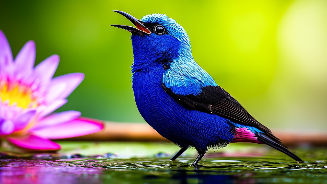 Let the Gentle Stream & Birds Heal You — Deep Stress Relief and Mind Healing 🌿🕊️🎹