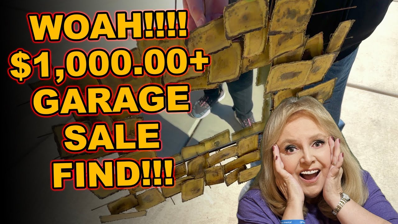 HUGE MCM GARAGE SALE DISCOVERY!!! Join the Journey on Picker Road!