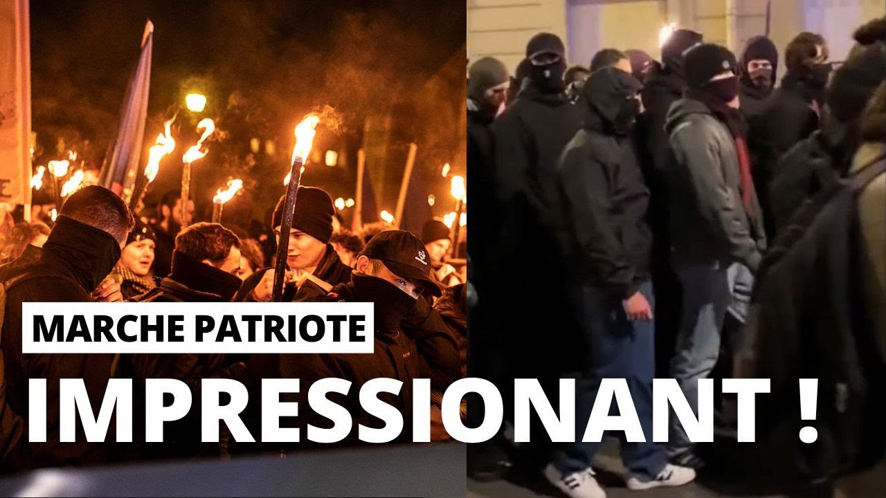 Des milliers de patriotes ENVAHISSENT les rues de la capitale ! Les antifas en PLS ?