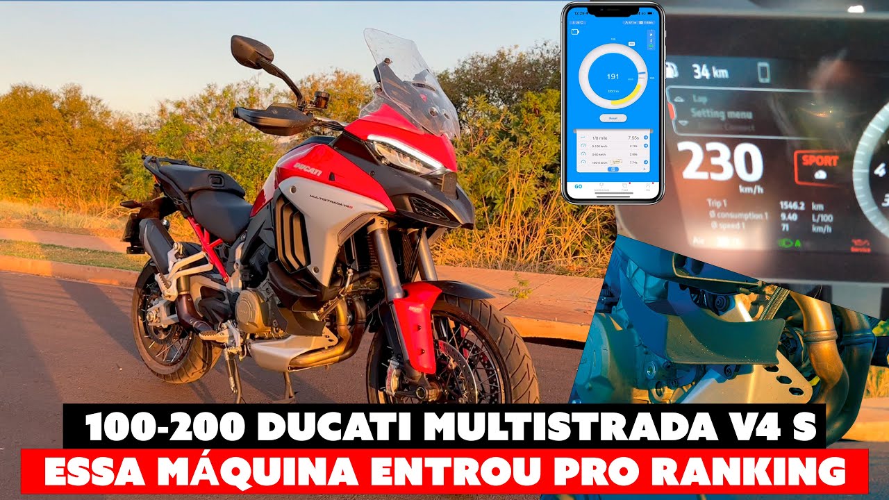 A Big Trail mais insana de todas - DUCATI MULTISTRADA V4S!!