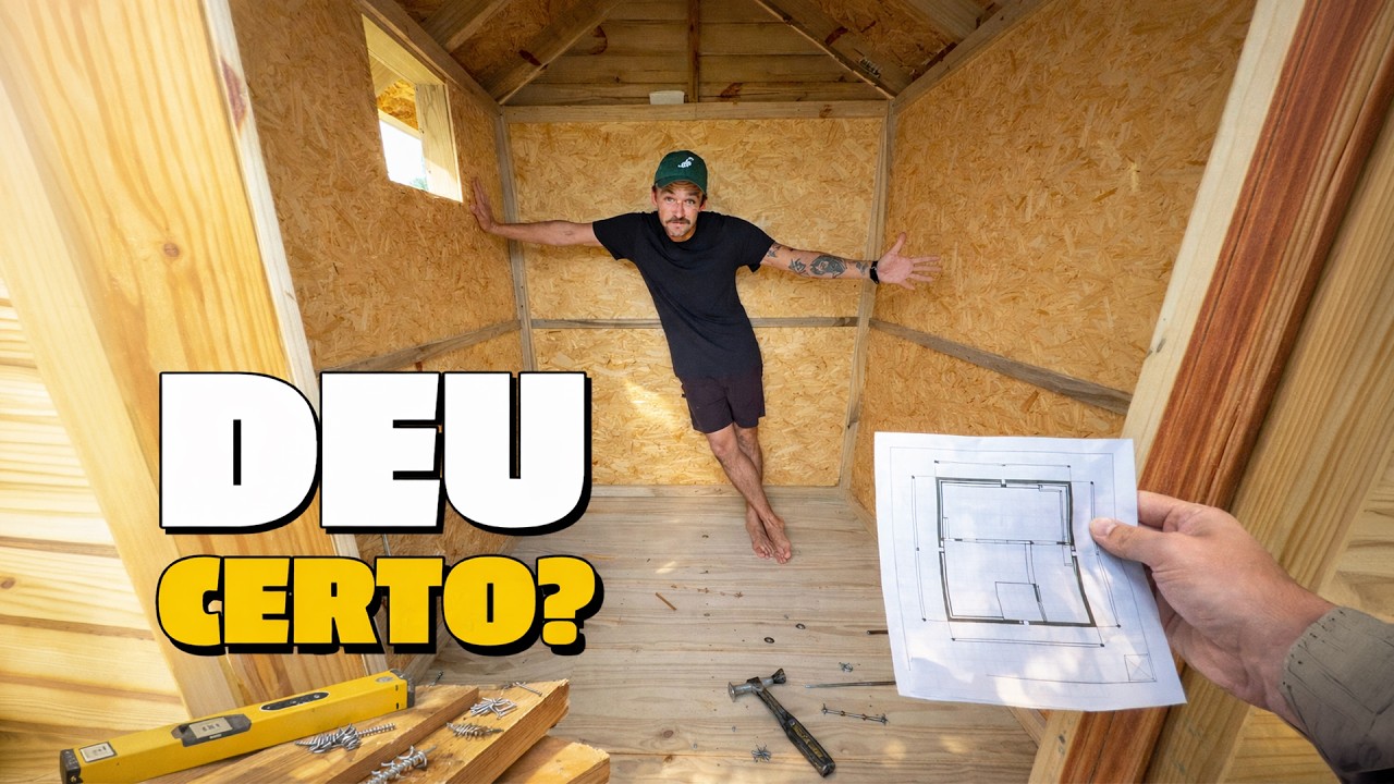 O assoalho e o forro interno do depósito! (Sugestão de vocês)