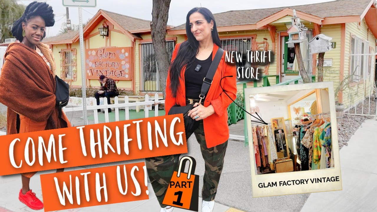GLAM FACTORY VINTAGE| COME THRIFTING WITH US DOWNTOWN LAS VEGAS| PART 1| #ThriftersAnonymous