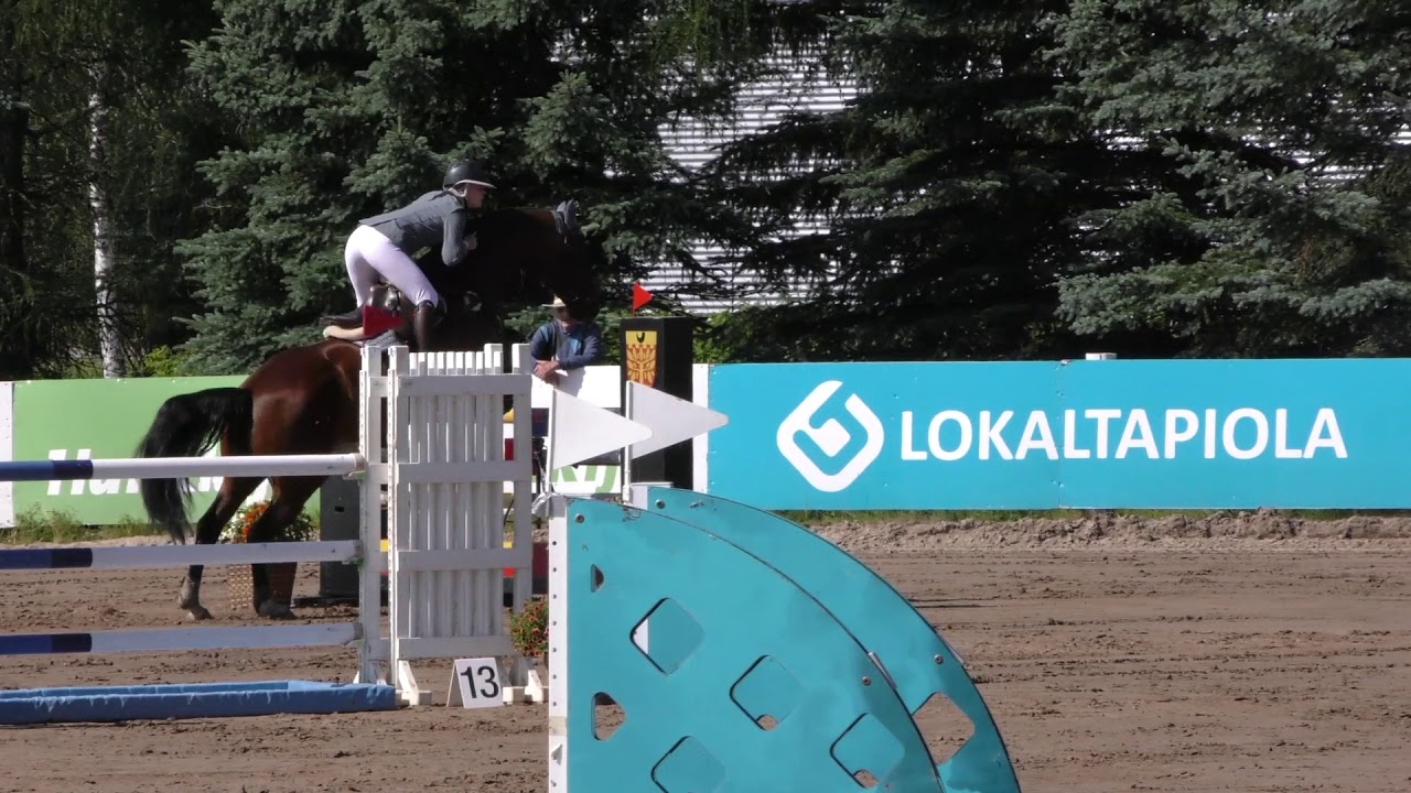 Jansson Marie-Helen & Cassiopeija 120cm @ Salo Horse Show 11.-14.7.2019