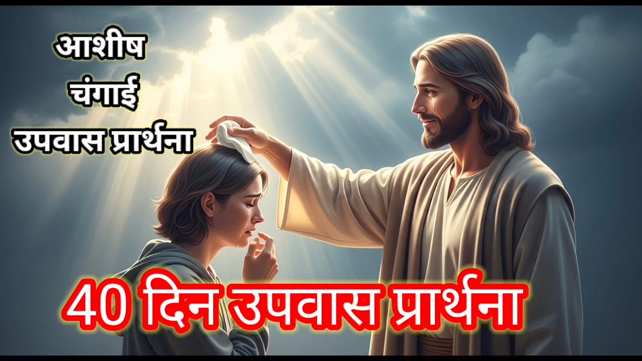 चंगाई शांति सफलता आशीष मिलेगा 40 दिन उपवास प्रार्थना सामर्थी प्रार्थना आपके लिए  #40DayFastingPrayer