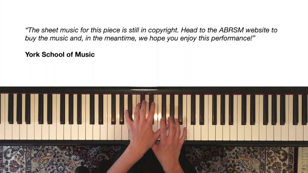 ABRSM 2021-2022 Piano Grade 8 C3: Snow, Moon and Flowers by Sculthorpe