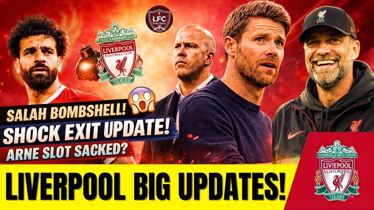 LIVERPOOL RISK IT ALL ON XABI ALONSO 😱 KLOPP RETURN HINT 🔴 SALAH EXIT BOMBSHELL 💣