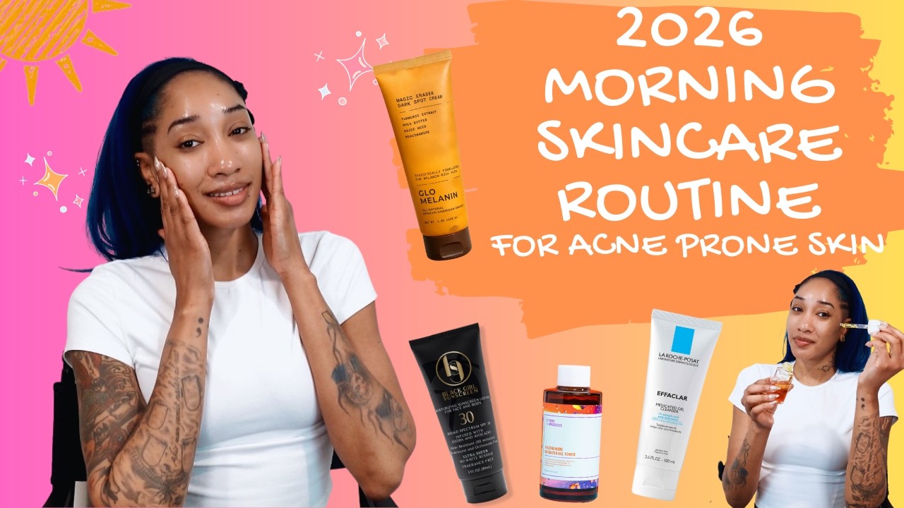 2026 Morning Skincare Routine for #Acne Scars and #hyperpigmentation