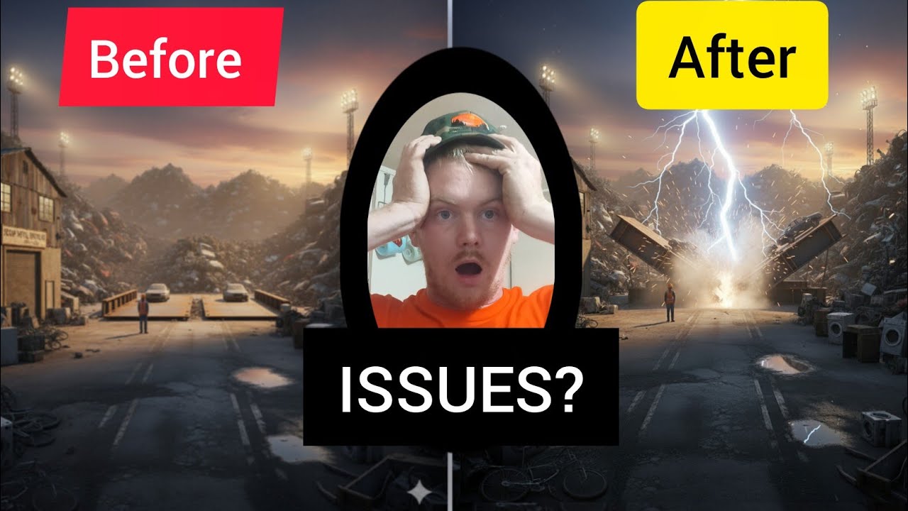MAJOR ISSUES AT THE SCRAP YARD 
