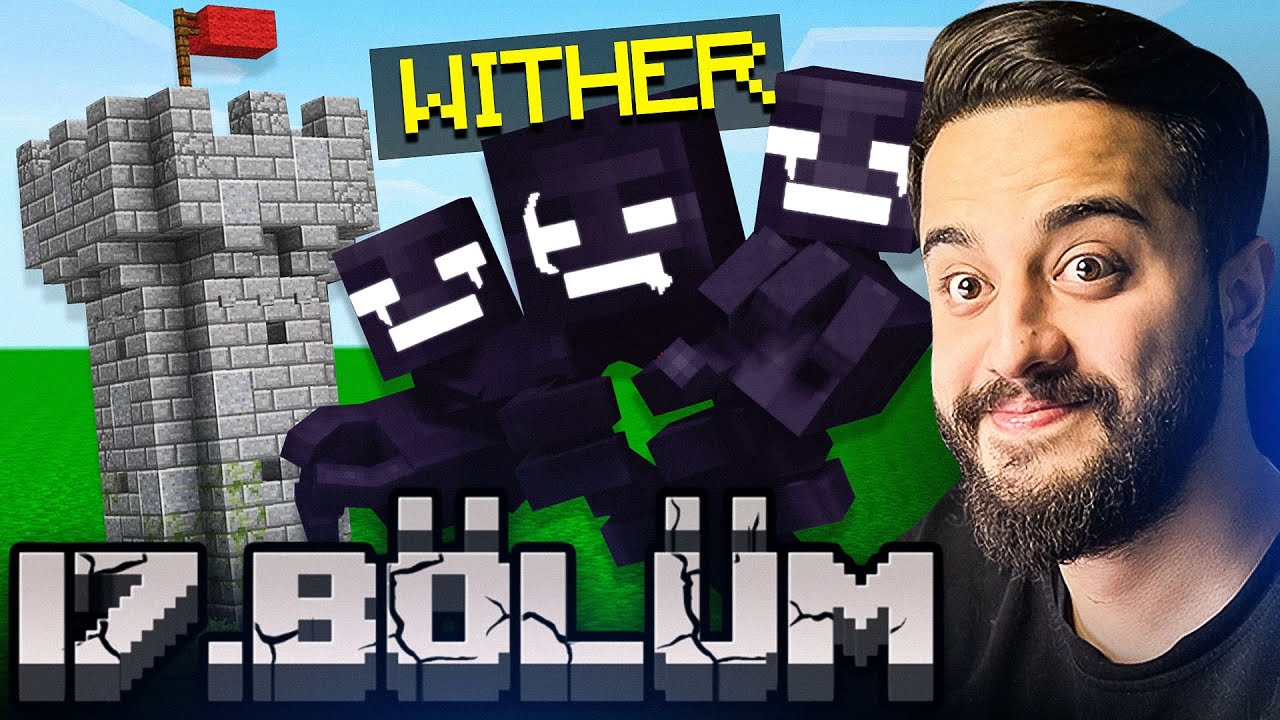 MİNECRAFT'DA KÖYÜMÜZE ÇOK GÜÇLÜ BOSS GELDİ! SAVUNMA KULESİ İNŞA ETTİK! 17. Bölüm