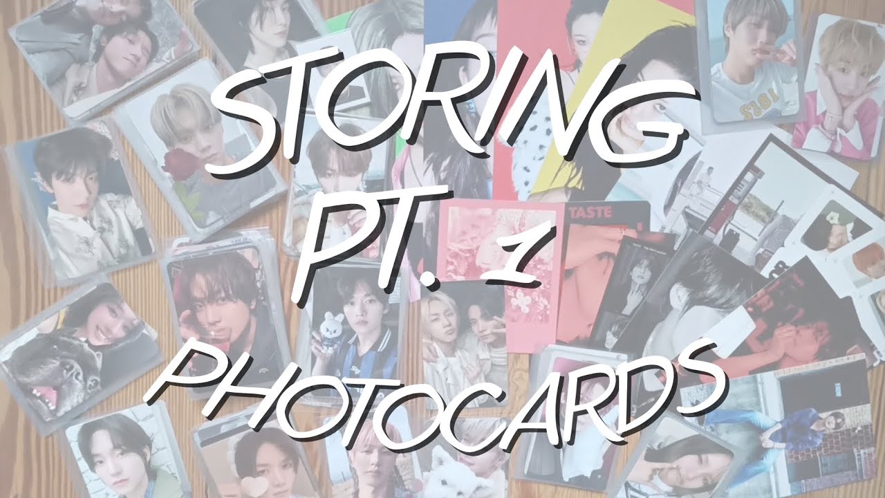Storing photocards Pt. 1 | Организация кпоп фотокарт / nct, monsta x, stray kids, onepact, bnd, tnx 