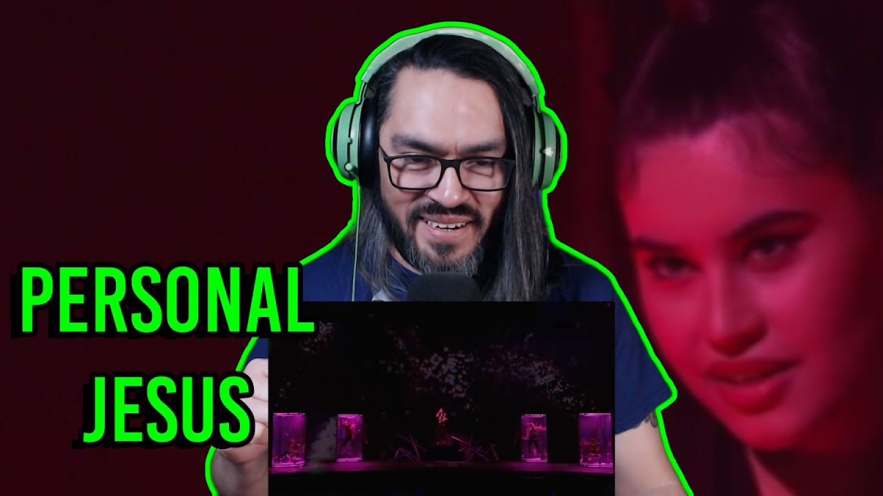 Escucho 'PERSONAL JESUS' Cover - Diana Ankudinova l Golgo Reacción