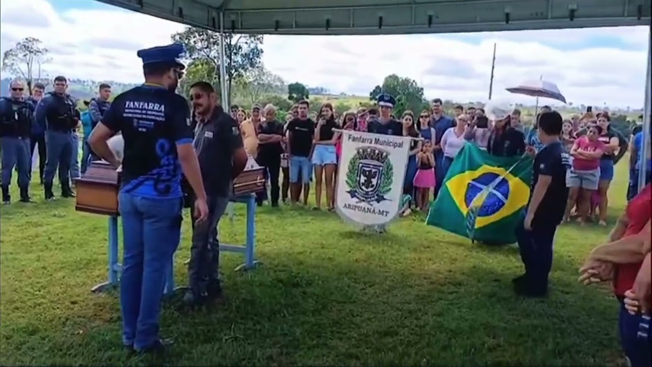 Comoção toma conta de Aripuanã no enterro da jovem Sarah Arruda, vítima de acidente de trânsito