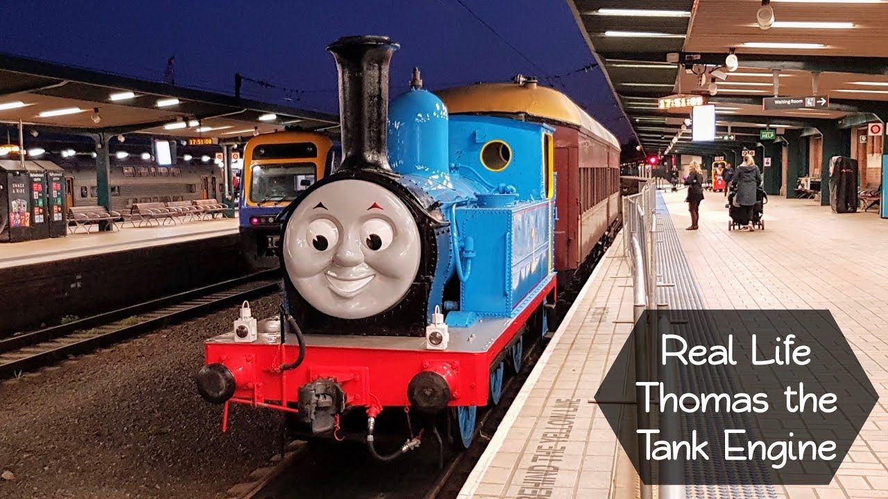 Sydney Trains Vlog 1583: Real Life Thomas the Tank Engine & Trainspotting at Redfern