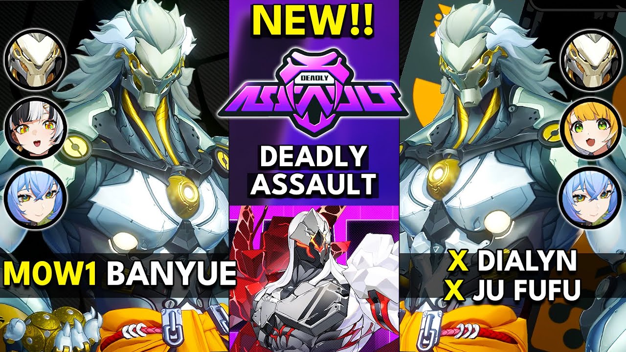 M0W1 Banyue x Dialyn x Ju fufu | Deadly Assault | Zenless Zone Zero 2.4 Creator Exp Server