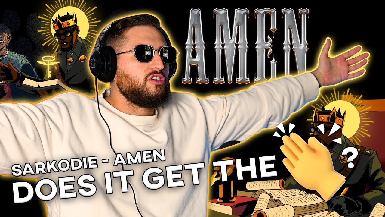 DOES IT GET THE CLAP? | Sarkodie - Amen [REACTION!!]