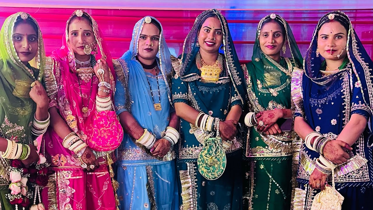 महीला संगीत 🎶।         #wedding #viral #lifeisbutadream #madhuvlog ￼￼