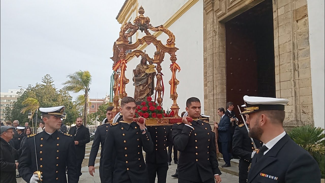 Traslado de la Galeona al Barco Juan Sebastián Elcano Cádiz 2024