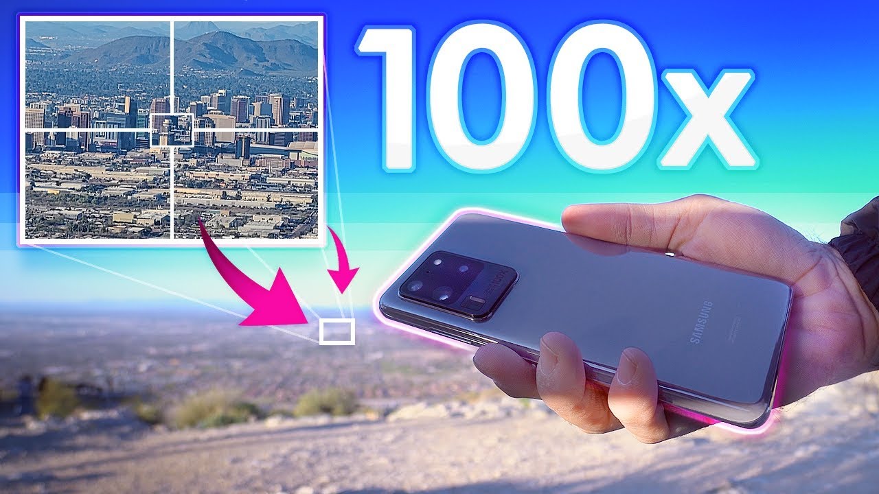 Обзор камеры Galaxy S20 Ultra: тест 100-кратного космического зума против 108-мегапиксельной камеры!