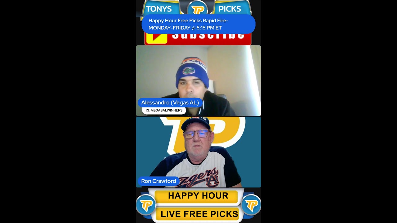 Tonys Picks NBA, CBB, NHL Happy Hour hosted by Rodd Zawacky 1/15/2026 📱