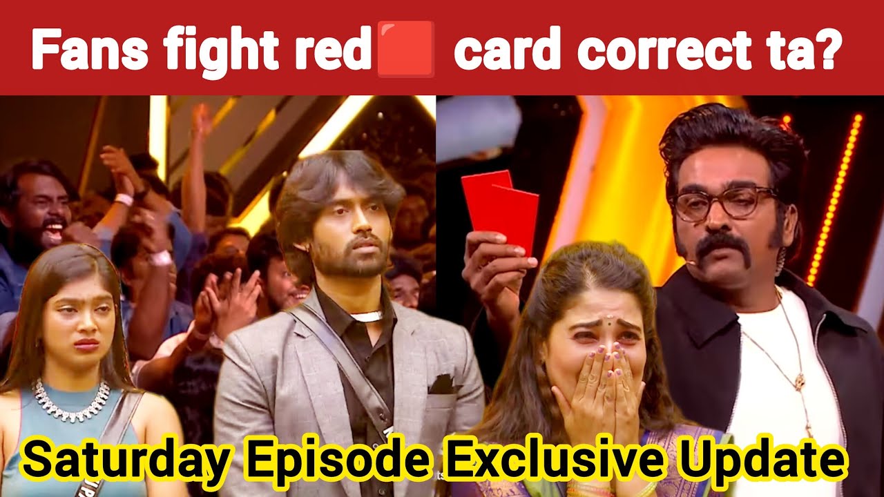 Pesa vithu red card thandha VJS | Biggboss tamil review | Biggboss 9 review | bb tamil | Vinoth 