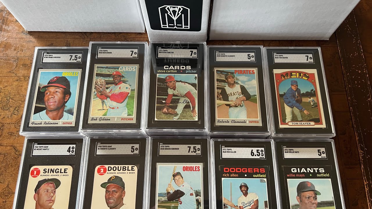 Huge Vintage Card SGC Grading Submission Reveal - 60’s and 70’s Baseball
