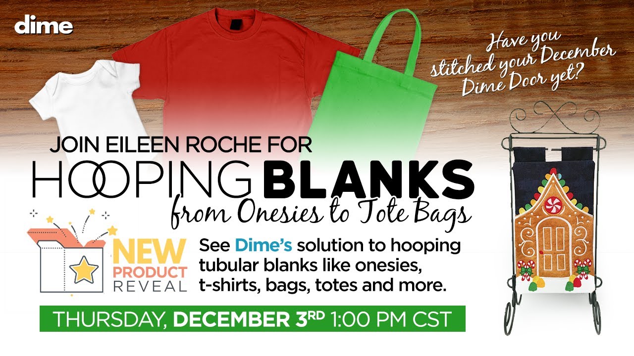 Hooping Blanks From Onesies to Tote Bags | Between Friends