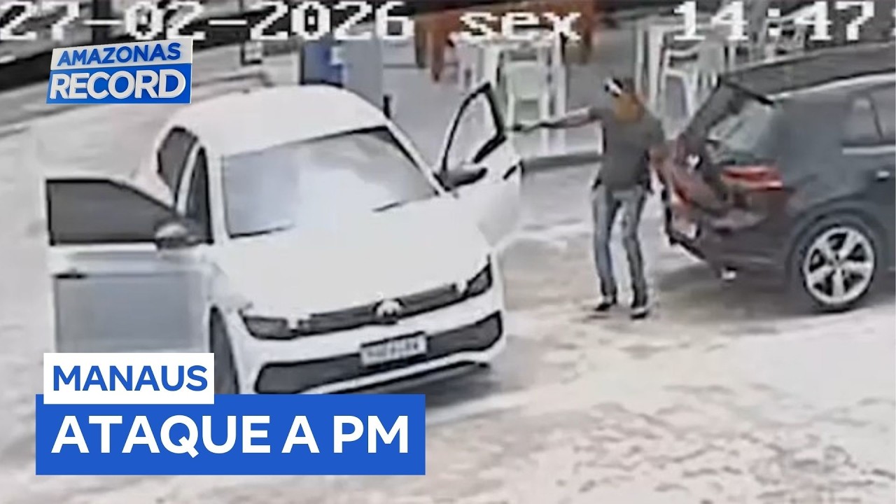 PM da reserva é baleado durante troca de tiros na zona norte de Manaus (AM)