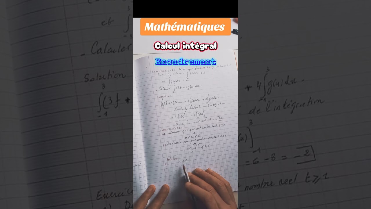 #maths #integral #encadrement
