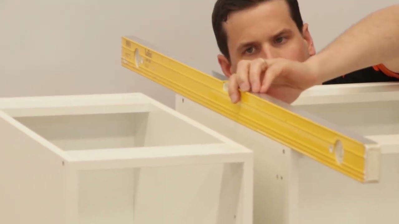 How to Join Two Flat Pack Cabinets Together