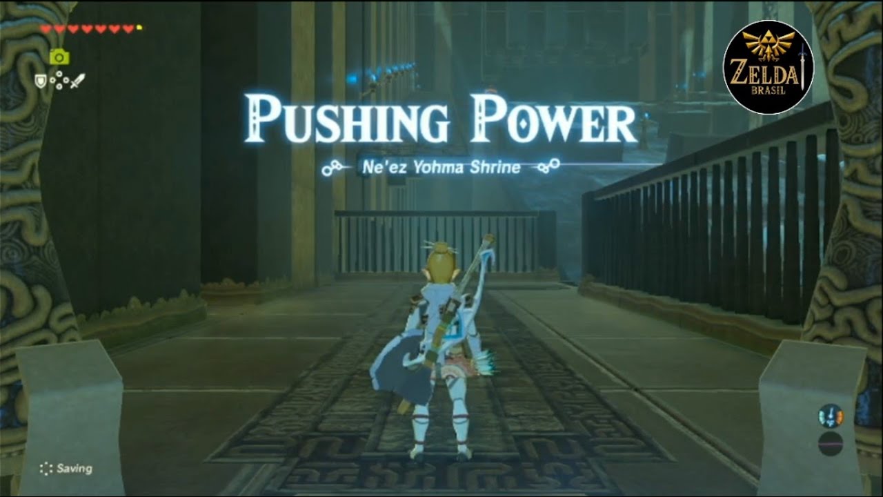 O poder do impulso no Santuário Ne'ez Yohma (Lanayru) - Zelda: Breath of the Wild