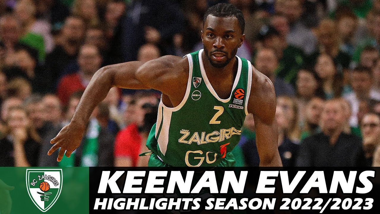 Keenan EVANS • Highlights Season 2022/2023 • Zalgiris Kaunas