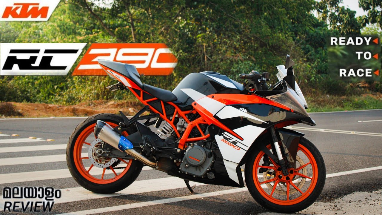 KTM RC 390 ( BS4 ) Detailed Review Malayalam | Most Powerful 1-Cylinder Bike In India | Segment king