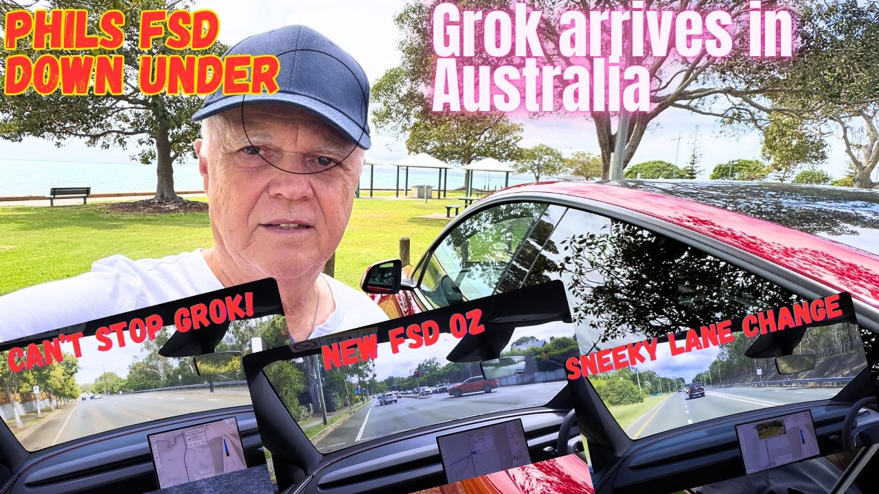 Tesla FSD Grok and FSD update down under