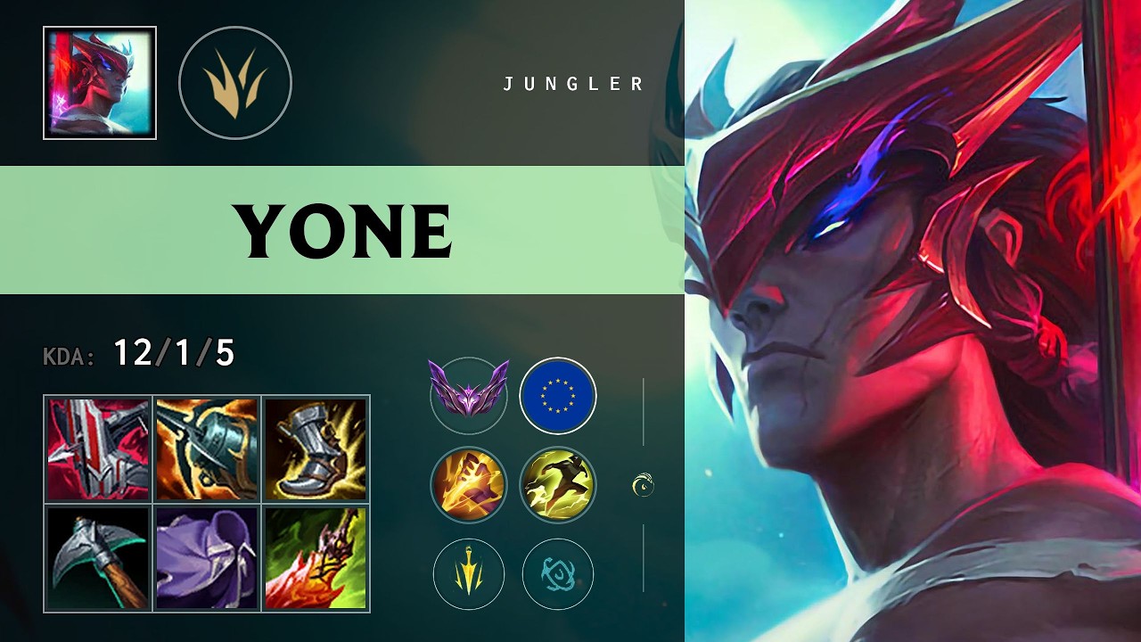 Yone Jungle vs Morgana - EUW Master Patch 26.13